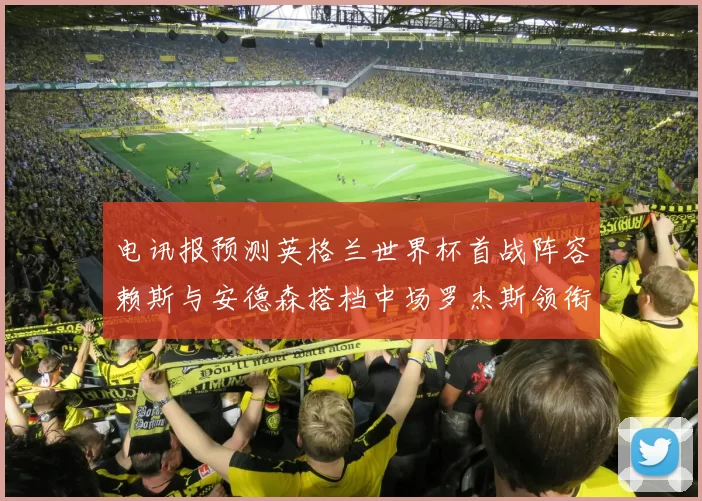 电讯报预测英格兰世界杯首战阵容赖斯与安德森搭档中场罗杰斯领衔出战